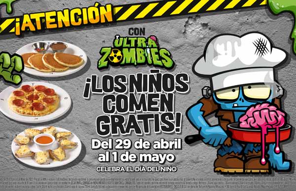 Platillos gratis en Toks para los clientes más pequeños 1 Platillos gratis en Toks para los clientes más pequeños