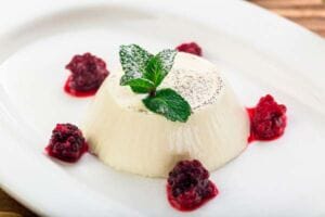 receta Panna Cotta de queso