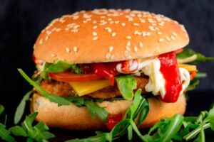 hamburguesa queso Lyncott