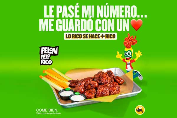 Pelón Pelo Rico llega a Buffalo Wild Wings y reinventa sus platillos 1 Pelón Pelo Rico llega a Buffalo Wild Wings y reinventa sus platillos