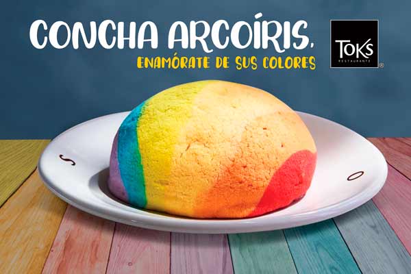La Concha Arcoíris de Toks, un mensaje de diversidad e inclusión 1 La Concha Arcoíris de Toks, un mensaje de diversidad e inclusión