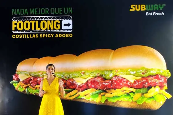 El Footlong de Subway, el protagonista de una nueva experiencia de altura