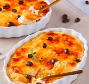 Crème brûlée de café