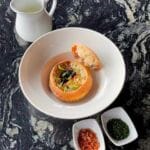 chowder de alcachofa