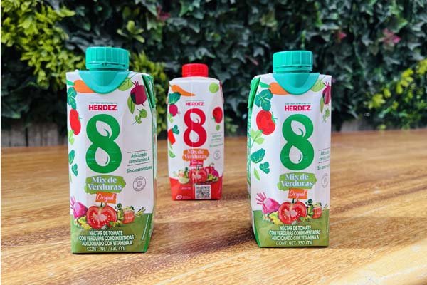 Jugo de 8 Verduras Herdez estrena presentación en envase Tetra Pak y ahora es Herdez 8 1 Jugo de 8 Verduras Herdez estrena presentación en envase Tetra Pak y ahora es Herdez 8