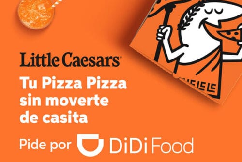 Little Caesars y DiDi Food amplían su cobertura conjunta a 59 ciudades de México