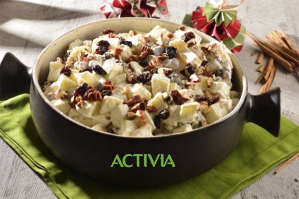 Ensalada de manzana con yoghurt, una receta fácil para tu cena de navidad 1 Ensalada de manzana con yoghurt, una receta fácil para tu cena de navidad