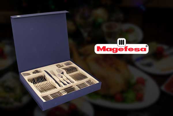¡Gana un juego de cubiertos de 48 piezas cortesía de Magefesa! 1 ¡Gana un juego de cubiertos de 48 piezas cortesía de Magefesa!