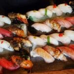 nigiris estilo Madai sushi