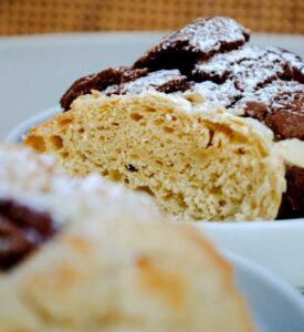 Rosca de Reyes con masa madre