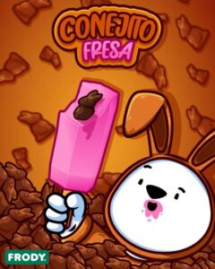 paleta de fresa Frody