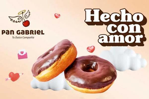 Este San Valentín comparte un pedacito de alegría con Pan Gabriel