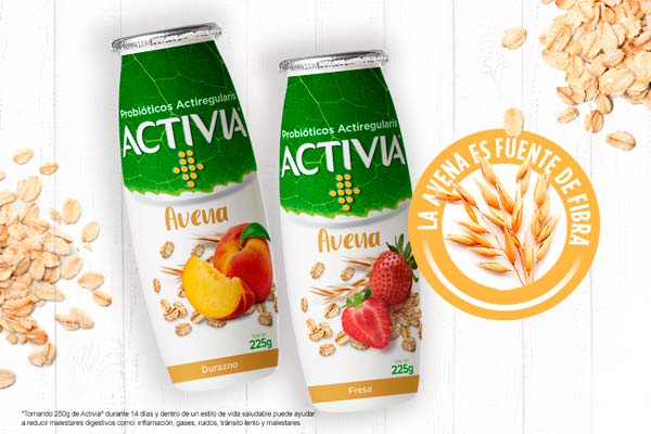 Activia Avena, la nueva opción para cuidar tu salud digestiva 1 Activia Avena, la nueva opción para cuidar tu salud digestiva