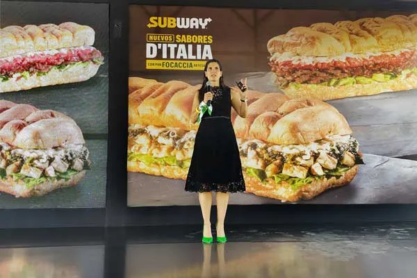 Subway trae Sabores D’ Italia a México y reporta récord en ventas