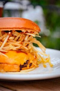 hamburguesa Porco Rosso