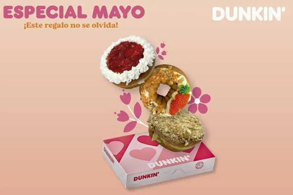 Dunkin' quiere que festejes a mamá con su postre favorito 1 Dunkin’ quiere que festejes a mamá con su postre favorito