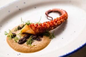 pulpo a las brasas Arango