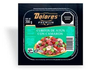 Atún Dolores Cubitos de atún con camarón