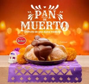 pan de muerto con Carlos V