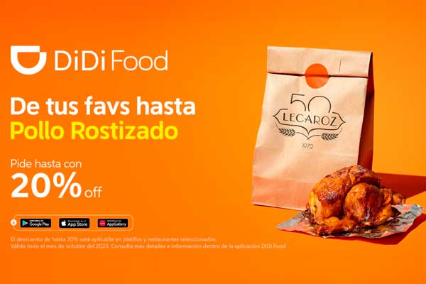 Gana un código de DiDi Food y disfruta de los mejores platillos en línea 1 Gana un código de DiDi Food y disfruta de los mejores platillos en línea