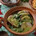 Sabores decembrinos de El Bajío: Un regalo para los sentidos 2 Verdolagas con cerdo, arroz y frijoles