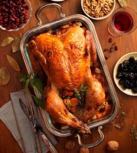 Pavo asado en horno Panasonic DS59