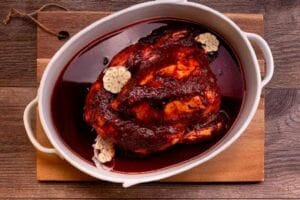 pollo adobado al horno