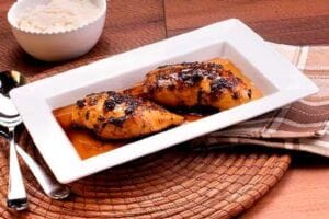 pollo en salsa de maple