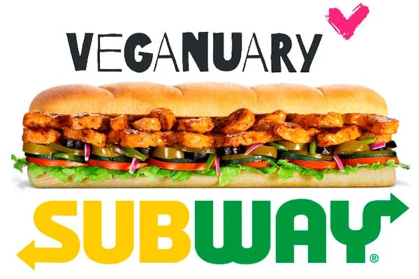 Footlong Teriyaki Veg de Subway promueve una alimentación a base de plantas en enero