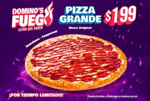 Domino’s México celebra el Día Mundial de la Pizza con la plataforma Fuego