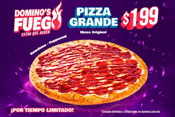 Domino's México celebra el Día Mundial de la Pizza con la plataforma Fuego 1 Domino’s México celebra el Día Mundial de la Pizza con la plataforma Fuego