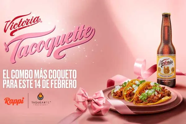 Tacoquette, el combo más delicioso para este 14 de febrero