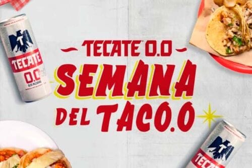 La Semana del Tac0.0 de Tecate 0.0 ofrece combos edición especial