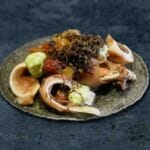 Tostada en Xuba Sofitel Mexico City Reforma