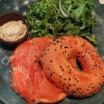 Bagel de salmón