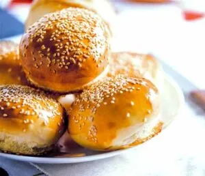 Bollos de hamburguesa