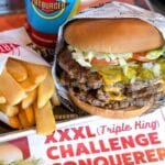 Hamburguesa XXXL de Fatburger