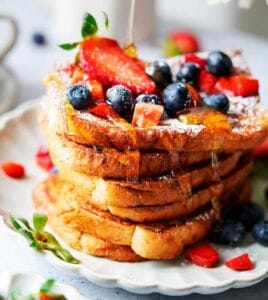 Desayuno de Pan francés