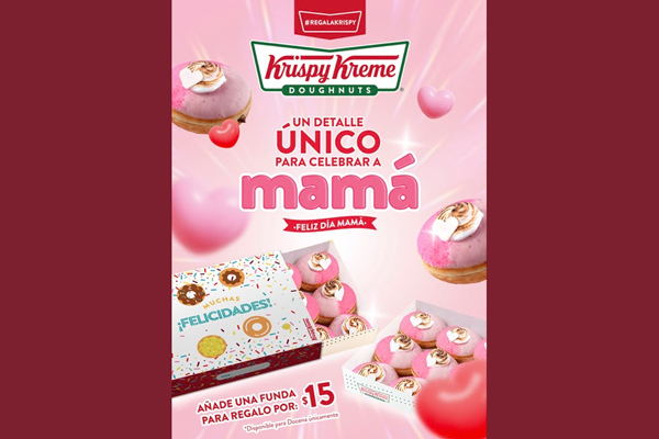 Krispy Kreme lanza una dona para mamá 💗¡como el amor de ella!💗 1 Krispy Kreme lanza una dona para mamá 💗¡como el amor de ella!💗