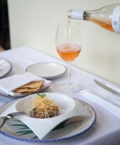 Tartar de atún Restaurante Aitana