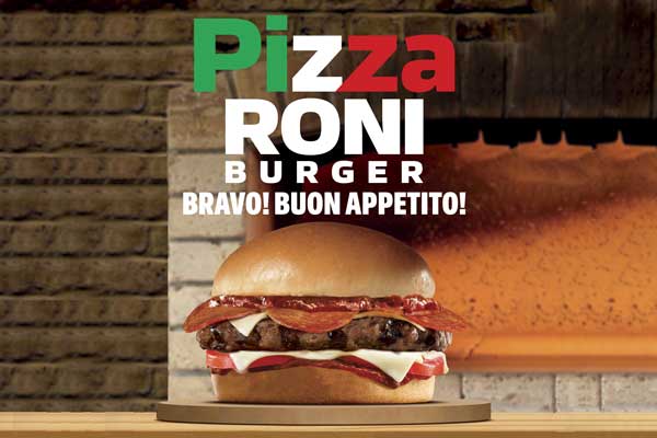 Pizzaroni Burger, lo mejor del sabor de 2 mundos 1 Pizzaroni Burger, lo mejor del sabor de 2 mundos