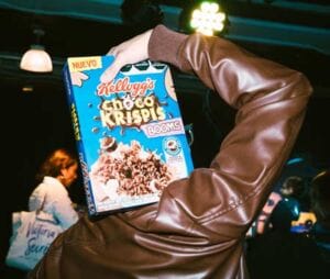 Choco Krispis BOOMS con chocolate blanco y oscuro