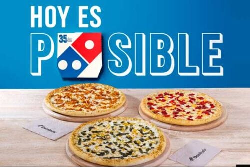 Hoy es Posible de Domino’s festeja el 35 aniversario de la marca en el país