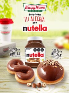 Donas Nutella Krispy Kreme