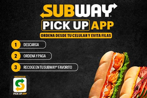 Subway lanza su nueva App y con ello agiliza su servicio