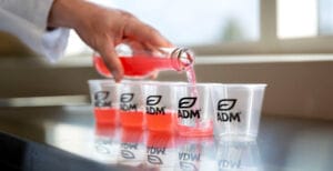 Alimentos con colores llamativos