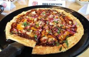 pizza BBQ Chicken Boston's Pizza