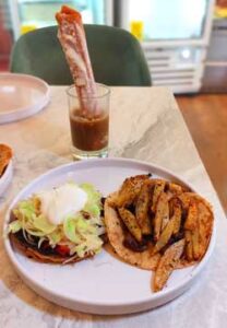 tacos veganos bestia verde