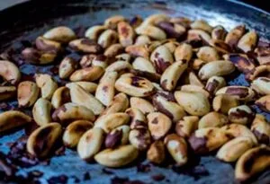 receta salsa de castaña con cacao