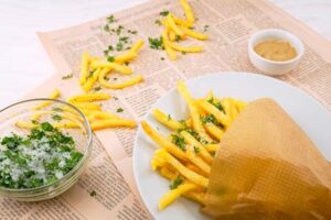 papitas rústicas con hierbas